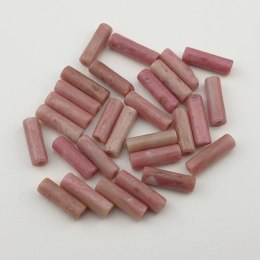 Rodonit różowy walec 13x4 mm 2 szt