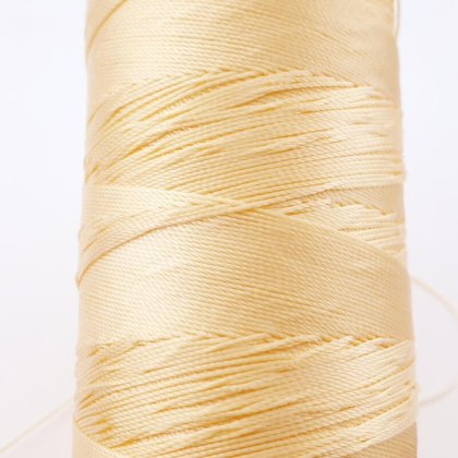 Sznurek poliestrowy skręcany 0,6 mm 5 m Champagne Yellow