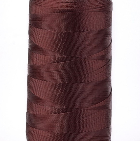 Sznurek poliestrowy skręcany 0,8 mm 5 m coconut brown