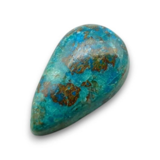 Chryzokola kaboszon 19x11 mm nr 273