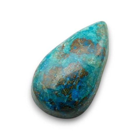 Chryzokola kaboszon 19x11 mm nr 273