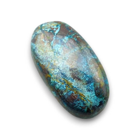 Chryzokola kaboszon 25x13 mm nr 265