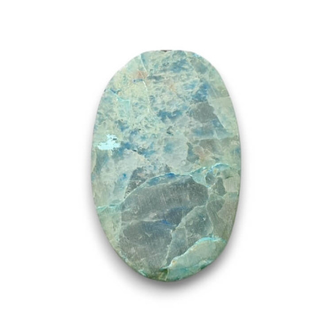 Chryzokola kaboszon 26x16 mm nr 266