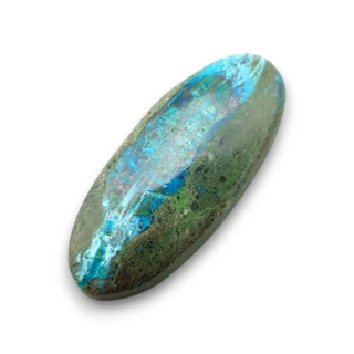 Chryzokola kaboszon 30x13 mm nr 263