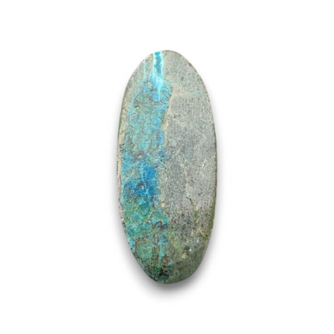 Chryzokola kaboszon 30x13 mm nr 263