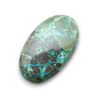 Chryzokola kaboszon 30x18 mm nr 258