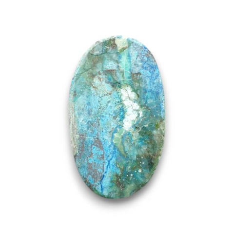 Chryzokola kaboszon 33x19 mm nr 220