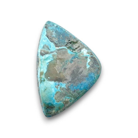 Chryzokola kaboszon 34x23 mm nr 260