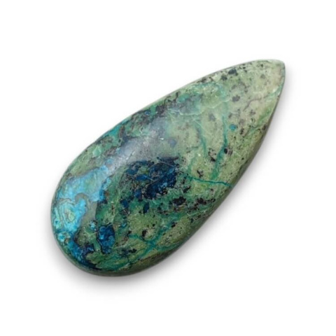 Chryzokola kaboszon 24x12 mm nr 358