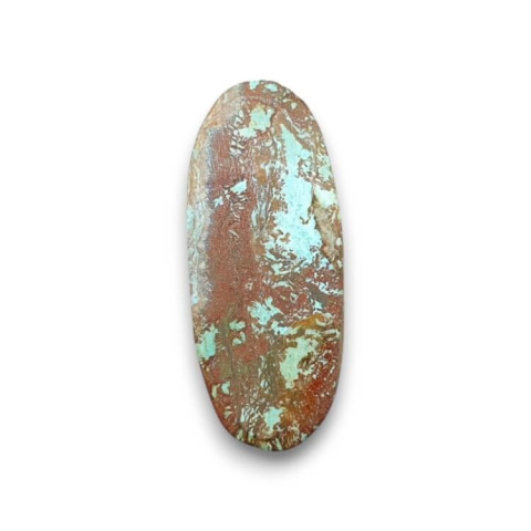 Chryzokola kaboszon 25x10 mm nr 355