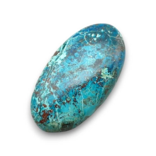 Chryzokola kaboszon 25x13 mm nr 350