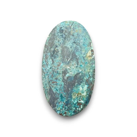 Chryzokola kaboszon 28x16 mm nr 298