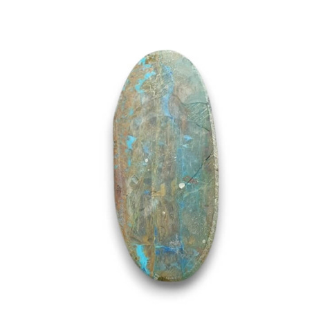 Chryzokola kaboszon 35x16 mm nr 325