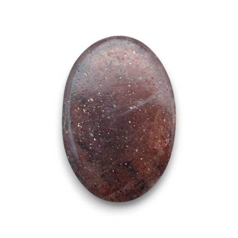 Kwarc truskawkowy kaboszon 30x21 mm nr 37 Kwarc truskawkowy kaboszon 30x21 mm nr 37