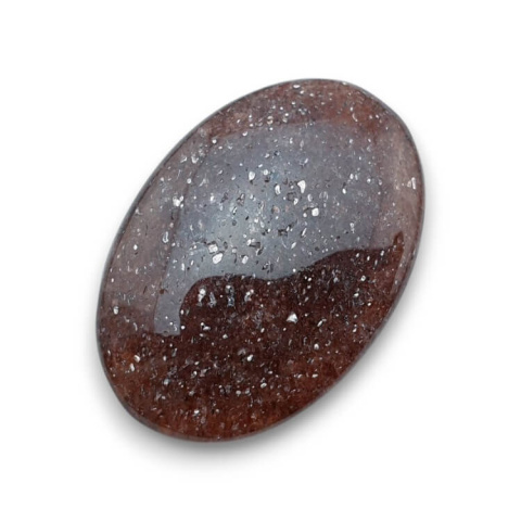 Kwarc truskawkowy kaboszon 33x23 mm nr 123 Kwarc truskawkowy kaboszon 33x23 mm nr 123
