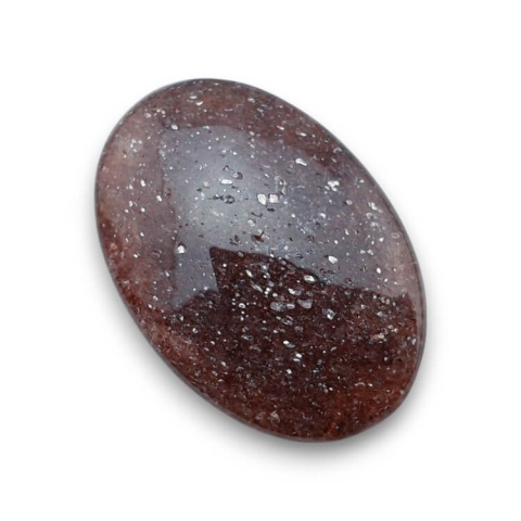 Kwarc truskawkowy kaboszon 33x23 mm nr 123 Kwarc truskawkowy kaboszon 33x23 mm nr 123