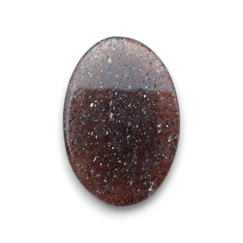 Kwarc truskawkowy kaboszon 33x23 mm nr 123 Kwarc truskawkowy kaboszon 33x23 mm nr 123