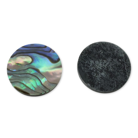 Paua abalone kaboszon fi 15 mm 1 szt.