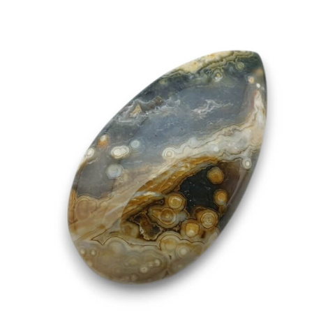 Jaspis oceaniczny kaboszon 31x18 mm nr 113 Jaspis oceaniczny kaboszon 31x18 mm nr 113