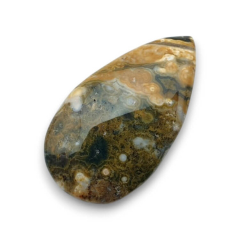 Jaspis oceaniczny kaboszon 32x18 mm nr 102 Jaspis oceaniczny kaboszon 32x18 mm nr 102