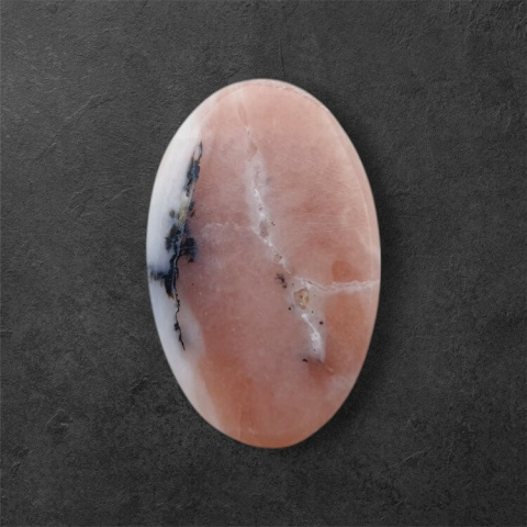 Opal różowy kaboszon 24x15 mm nr 125