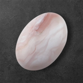 Opal różowy kaboszon 25x17 mm nr 115