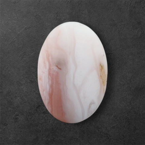 Opal różowy kaboszon 25x17 mm nr 115