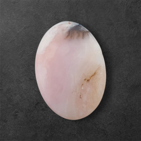 Opal różowy kaboszon 25x18 mm nr 116