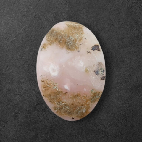 Opal różowy kaboszon 28x19 mm nr 46