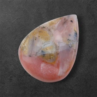 Opal różowy kaboszon 28x20 mm nr 47