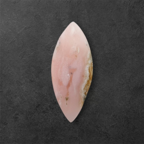 Opal różowy kaboszon 31x13 mm nr 99