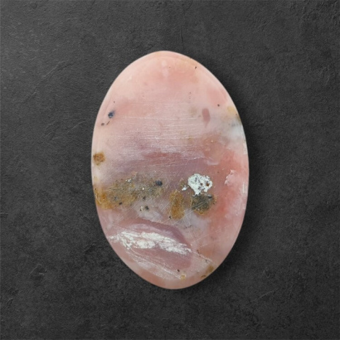 Opal różowy kaboszon 32x21 mm nr 48