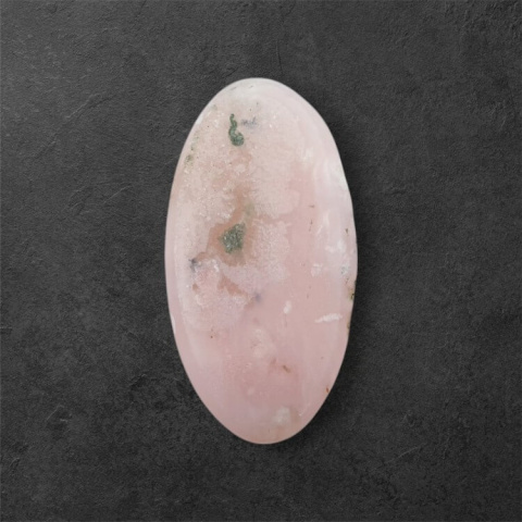 Opal różowy kaboszon 34x17 mm nr 105