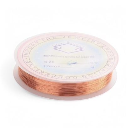 Drut miedziany okrągły 0,4 mm 13 m