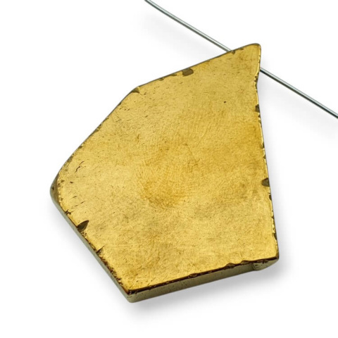 Agat tytanowy plaster z dziurką 41x32 mm nr 37 Agat tytanowy plaster z dziurką 41x32 mm nr 37