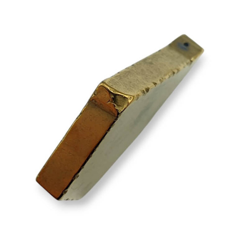 Agat tytanowy plaster z dziurką 41x32 mm nr 37 Agat tytanowy plaster z dziurką 41x32 mm nr 37