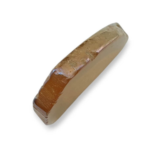 Agat tytanowy plaster z dziurką 32x24 mm nr 325 Agat tytanowy plaster z dziurką 32x24 mm nr 325
