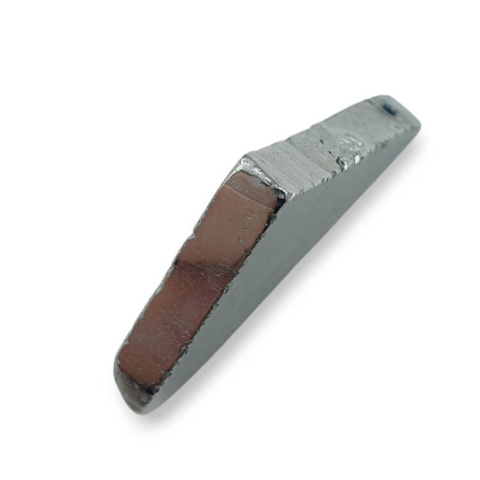 Agat tytanowy plaster z dziurką 32x29 mm nr 169 Agat tytanowy plaster z dziurką 32x29 mm nr 169