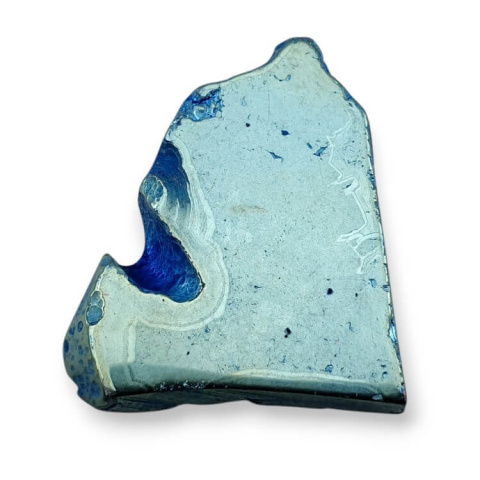 Agat tytanowy plaster z dziurką 33x28 mm nr 89 Agat tytanowy plaster z dziurką 33x28 mm nr 89