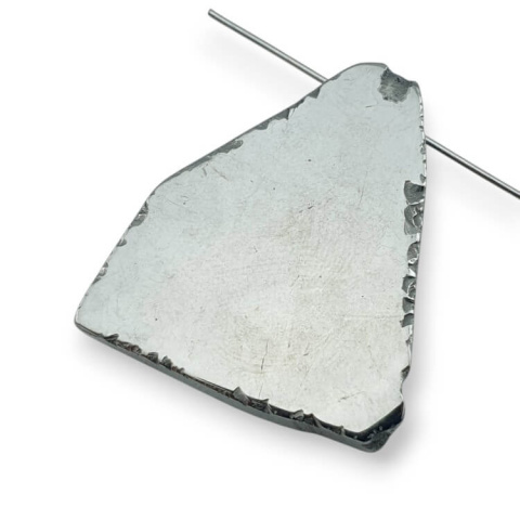 Agat tytanowy plaster z dziurką 33x29 mm nr 144 Agat tytanowy plaster z dziurką 33x29 mm nr 144