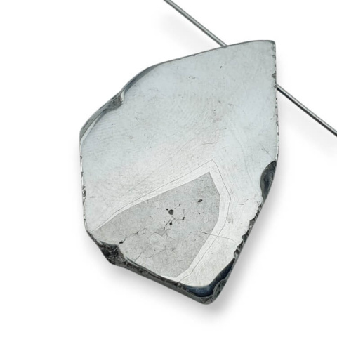Agat tytanowy plaster z dziurką 35x26 mm nr 162 Agat tytanowy plaster z dziurką 35x26 mm nr 162