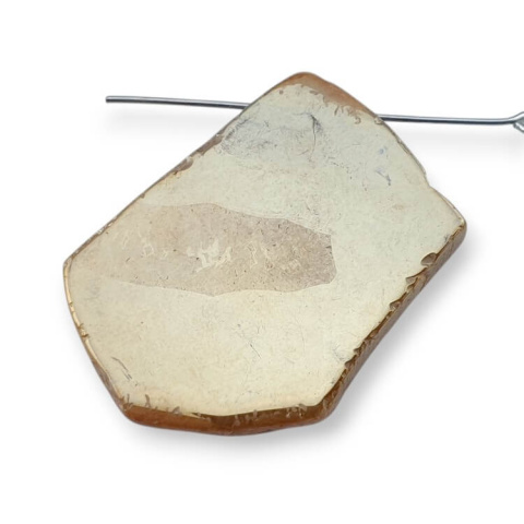 Agat tytanowy plaster z dziurką 35x26 mm nr 304 Agat tytanowy plaster z dziurką 35x26 mm nr 304