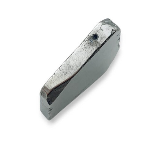 Agat tytanowy plaster z dziurką 38x27 mm nr 135 Agat tytanowy plaster z dziurką 38x27 mm nr 135