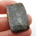 Czarny kamień słoneczny kaboszon 33x22 mm nr 1