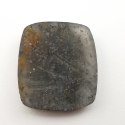 Czarny kamień słoneczny kaboszon 33x28 mm nr 6
