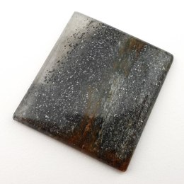 Czarny kamień słoneczny kaboszon ~37x34 mm nr 5