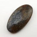 Czarny kamień słoneczny kaboszon 39x20 mm nr 16