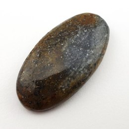 Czarny kamień słoneczny kaboszon ~39x20 mm nr 16