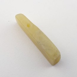 Jadeit cytrynowy sopel 31x9 mm nr 4