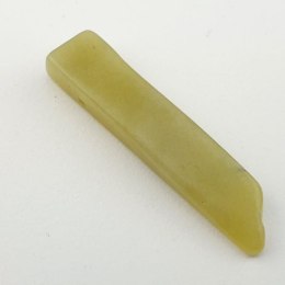 Jadeit cytrynowy sopel 42x9 mm nr 8